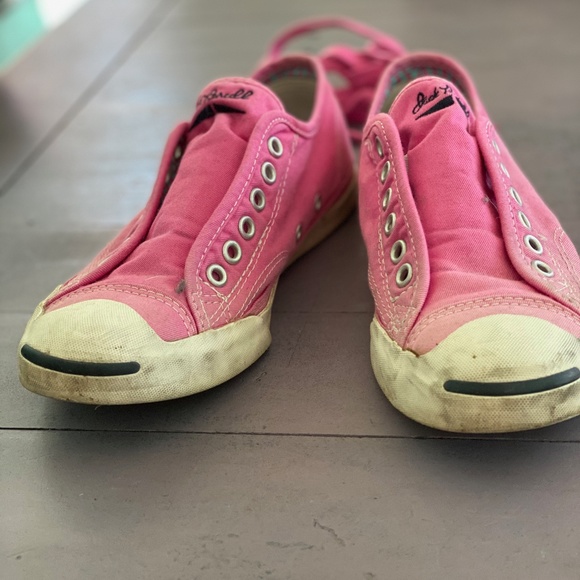 Jack Parcell pink canvas sneakers size 7 - Picture 3 of 9